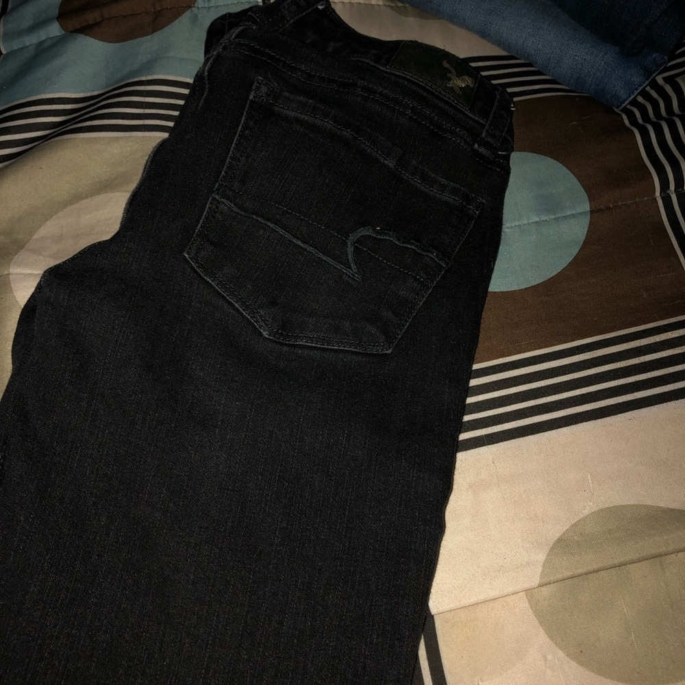 Black American eagles jeans